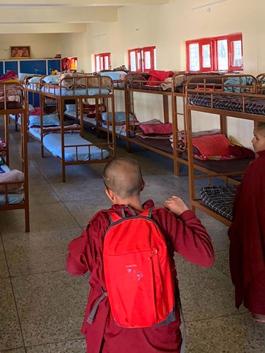 Donations aid project children in India