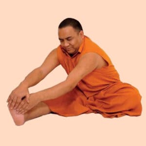Lama Kunsang is exercising Tsa Lung.